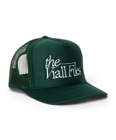Embroidered Logo Trucker Ivy