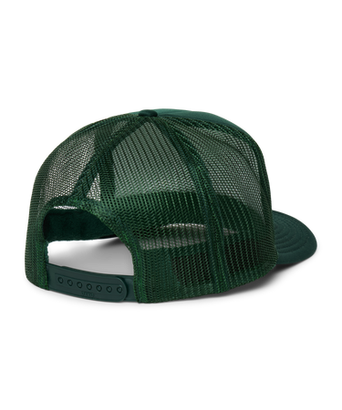 Embroidered Logo Trucker Ivy